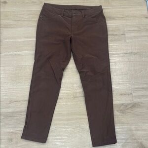 Lululemon ABC Brown Slim Fit Pants
